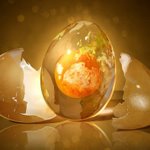 Egg Planet Fantastic globe photo manipulation